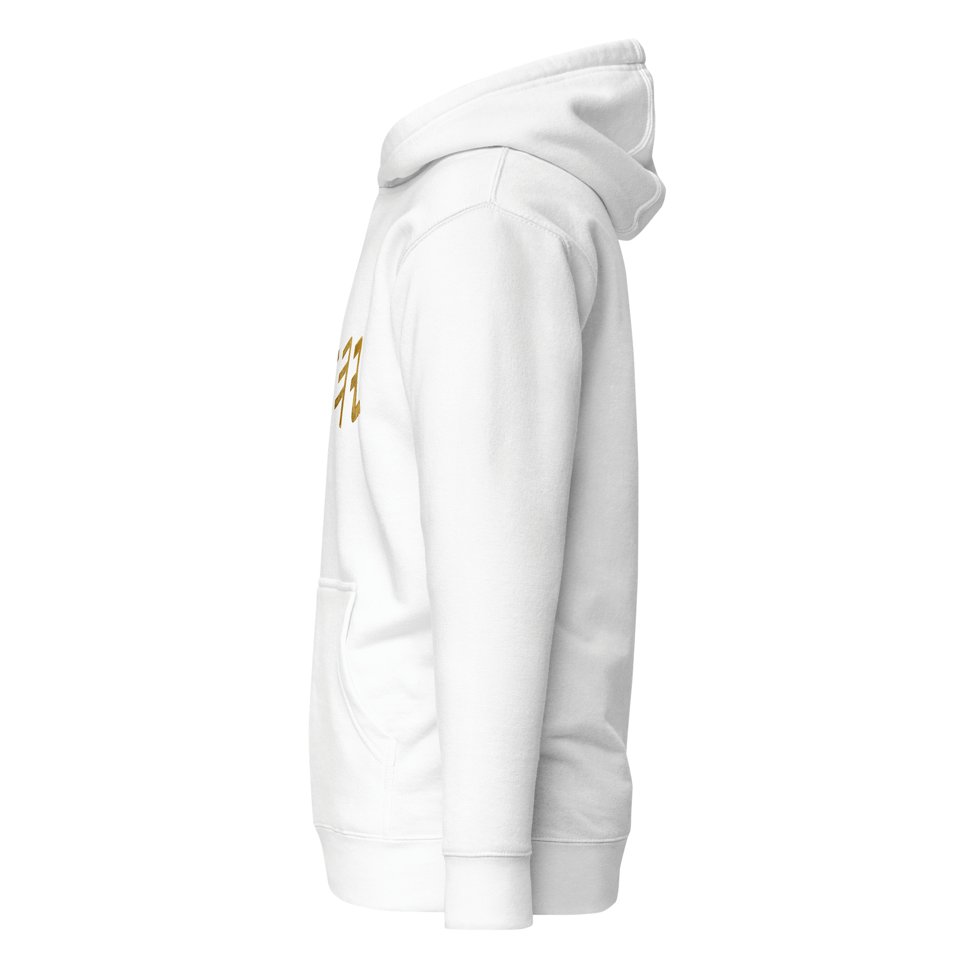 YHUH WHITE PALEO HEBREW SWEATSHIRT product image (4)