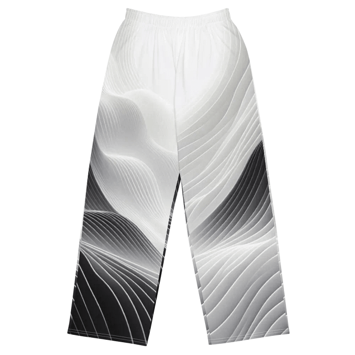 Men's Stream-White-3 Print Pants product image (1)