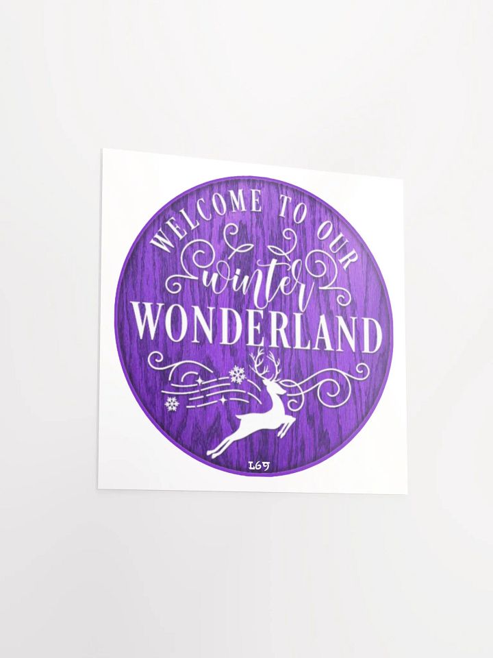 WELCOME TO OUR WINTER WONDERLAND product image (5)