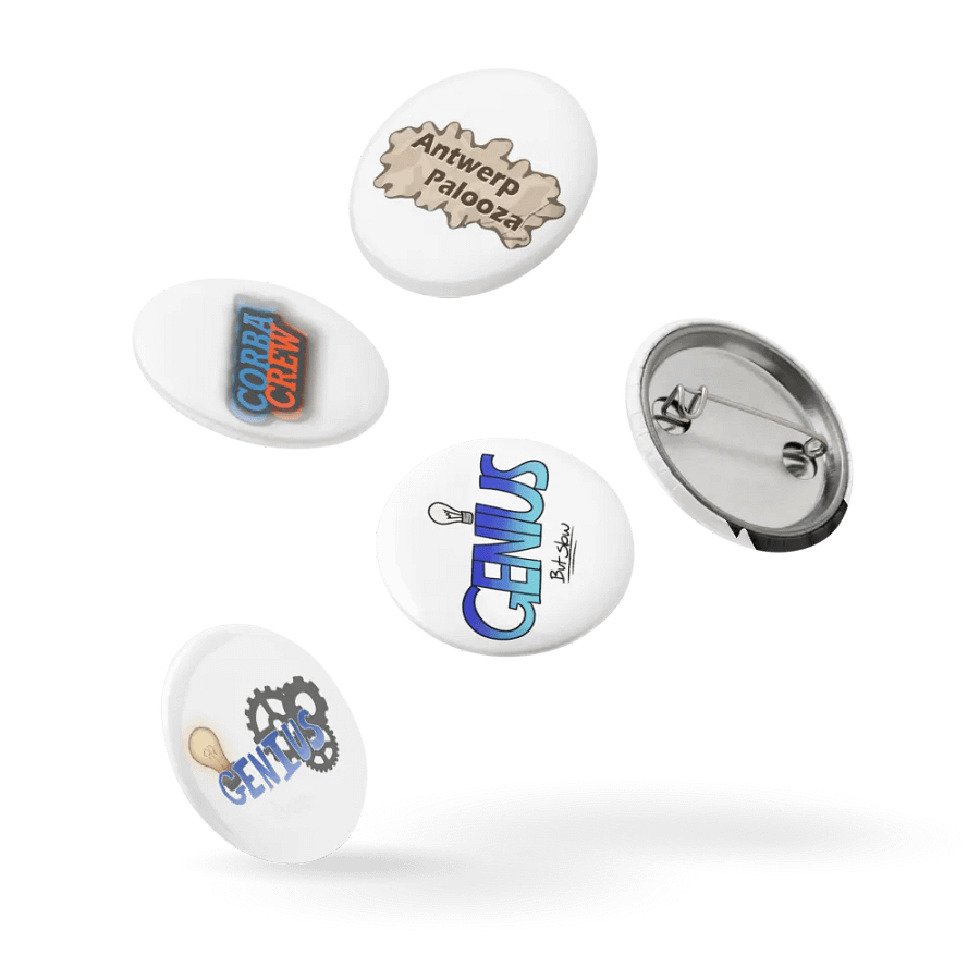CorbaCrew Pin Button Set product image (14)