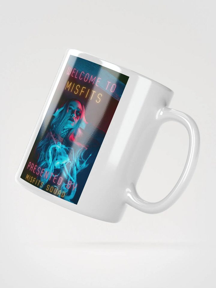 Welcome to Misfits White Glossy Mug product image (2)