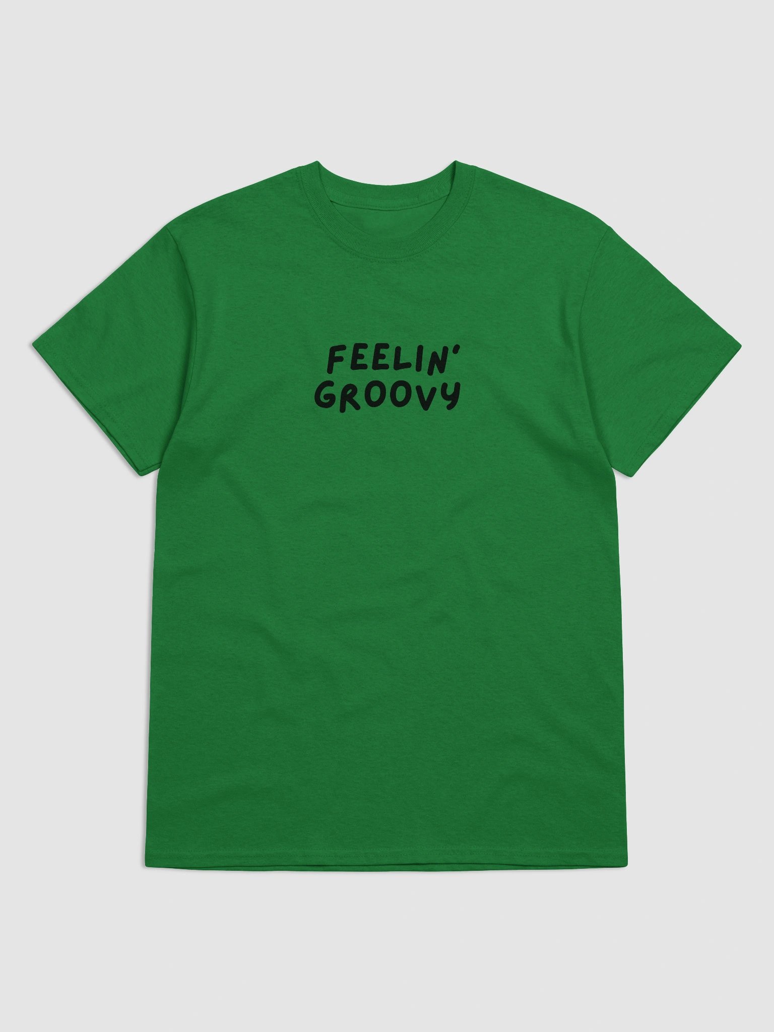 “Feelin’ Groovy” My Vibe Cotton T-Shirt product image (4)
