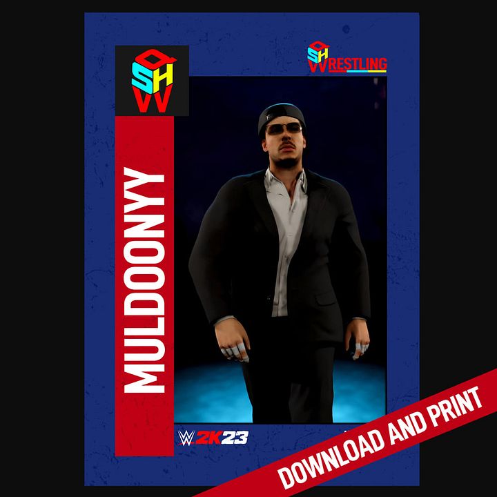 MULDOONYY QSHW COMMEMORATIVE TRADING CARD - WWE2K23 product image (1)