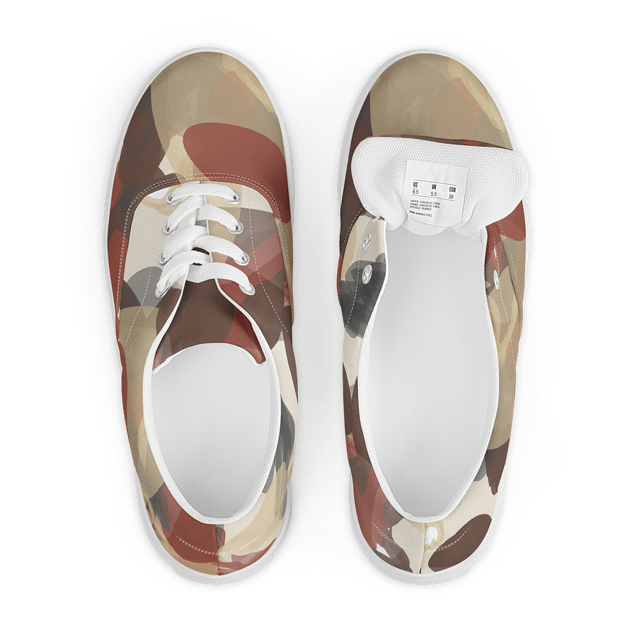 Chaos Canvas: Men's Abstract Lace-Up Shoes product image (6)