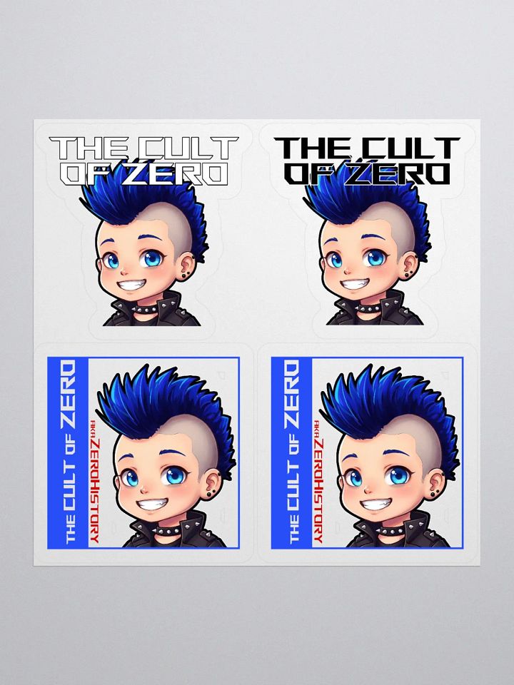 The Cult of Zero Stickers! product image (1)