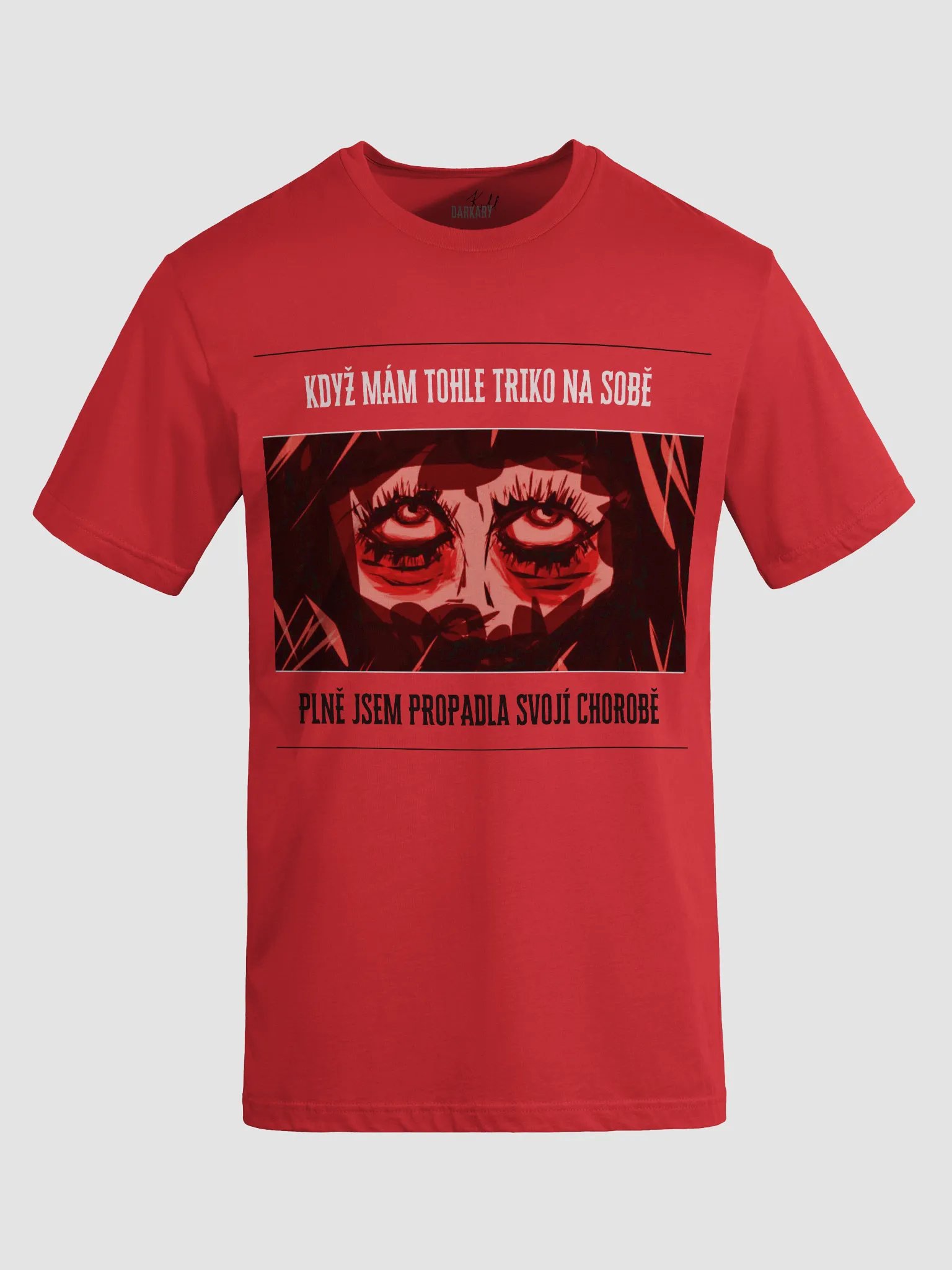 Propad (ženský rod) Red T-shirt product image (2)