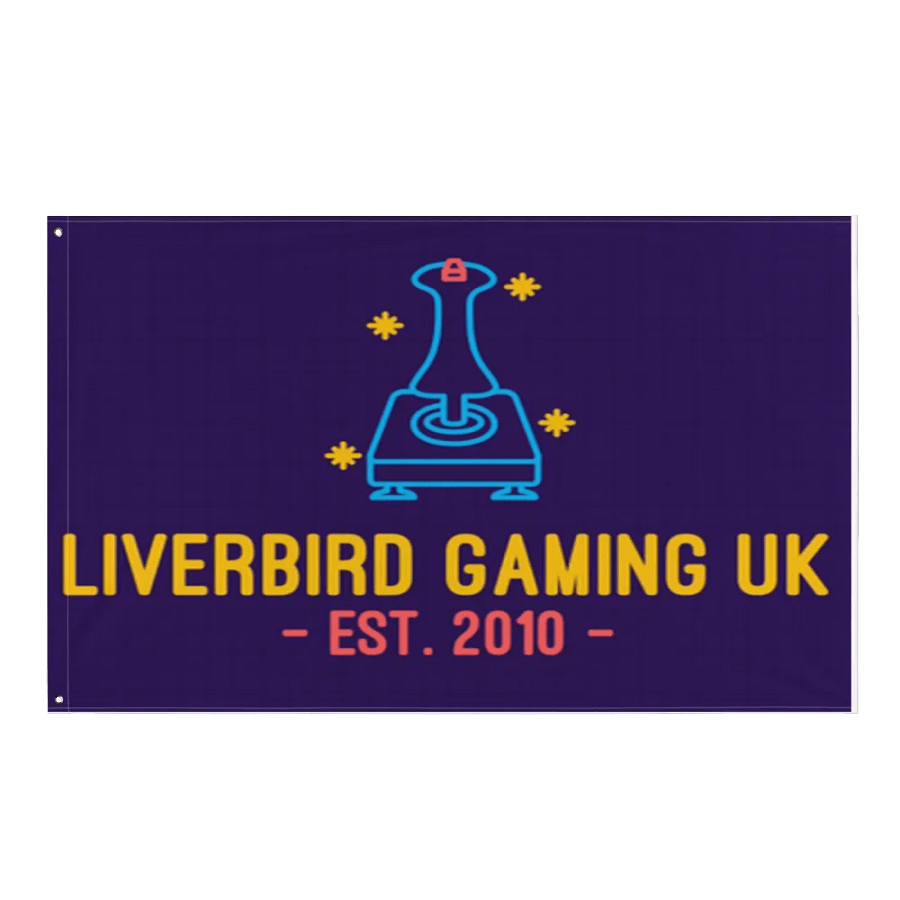 Liverbird Emblem All-Over Flag product image (1)