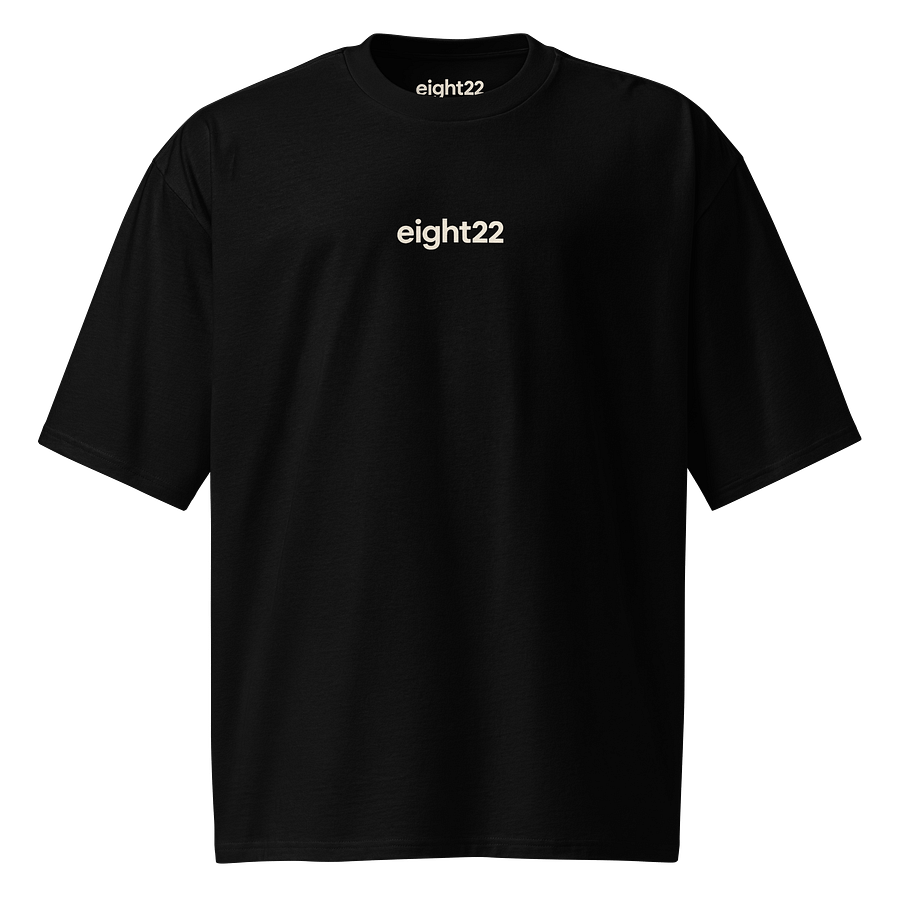 Talento y Caracter eight22 UNISEX Custom Oversized Blk/Grey/Wht product image (2)