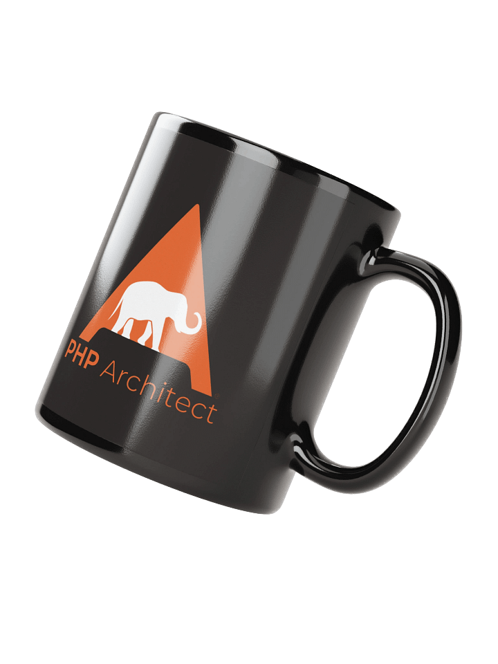 PHP Arch Logo Black Coffee Mug product image (3)