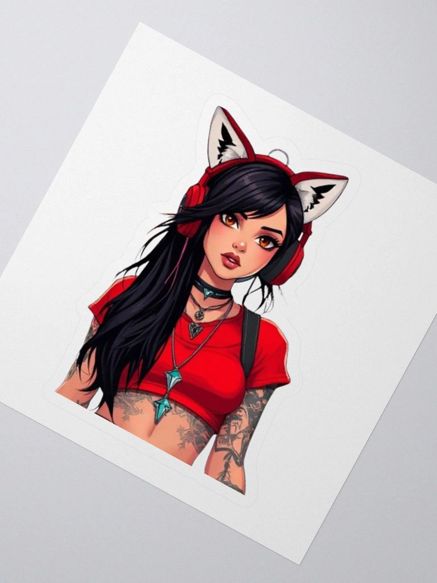 Vibrant Foxtrot Kiss Cut Stickers product image (2)