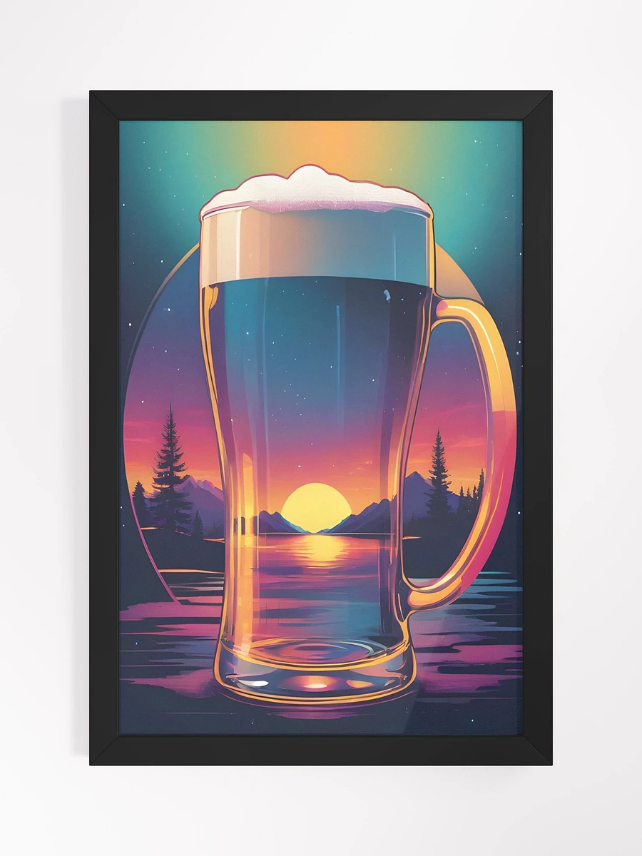 Beer Sunset Framed Poster product image (2)