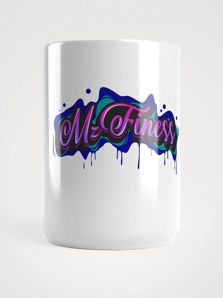 Glowing MzFiness Logo Mug product image (1)