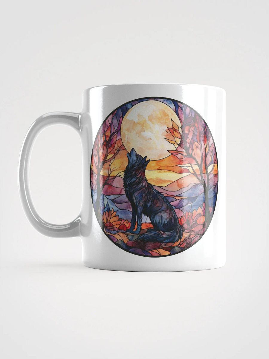 Howling Wolf Stained Glass Mug product image (17)