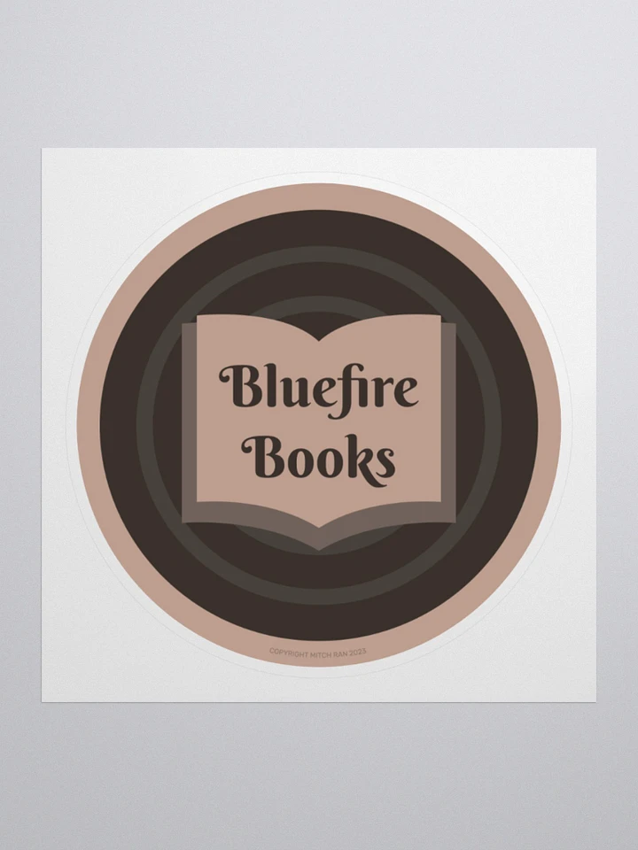 Bluefire Books Logo (Sticker) product image (1)