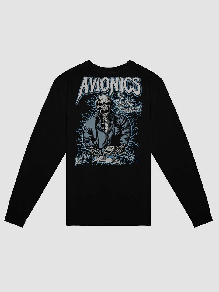 "AVIONICS Vol. 1" Comfort Colors Long Sleeve Shirt product image (8)