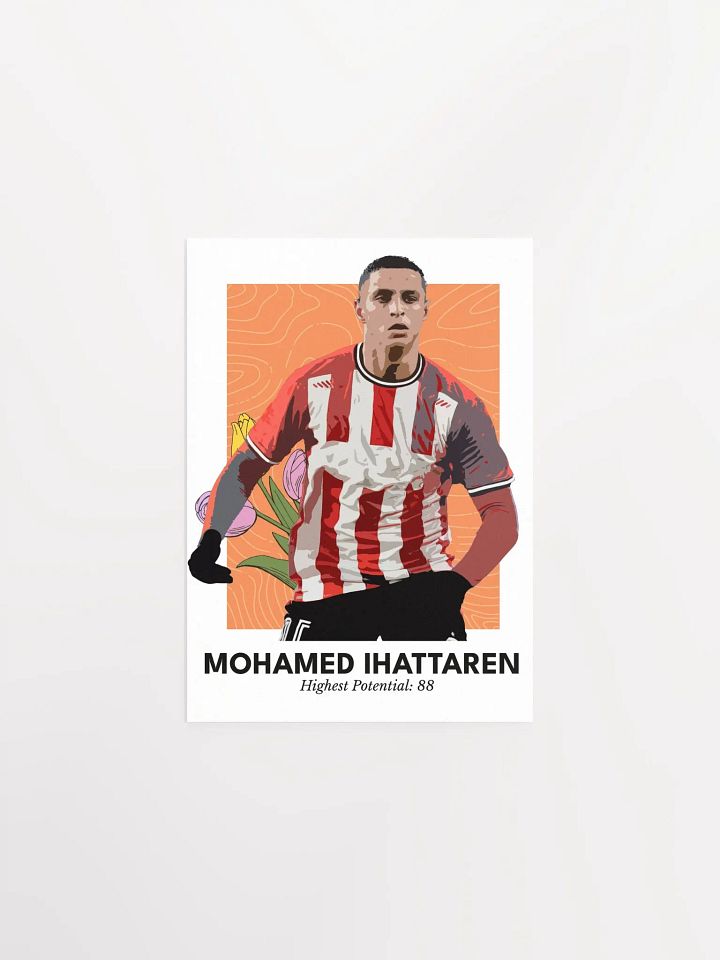 Mohamed Ihattaren - Former Wonderkid Player Poster product image (6)