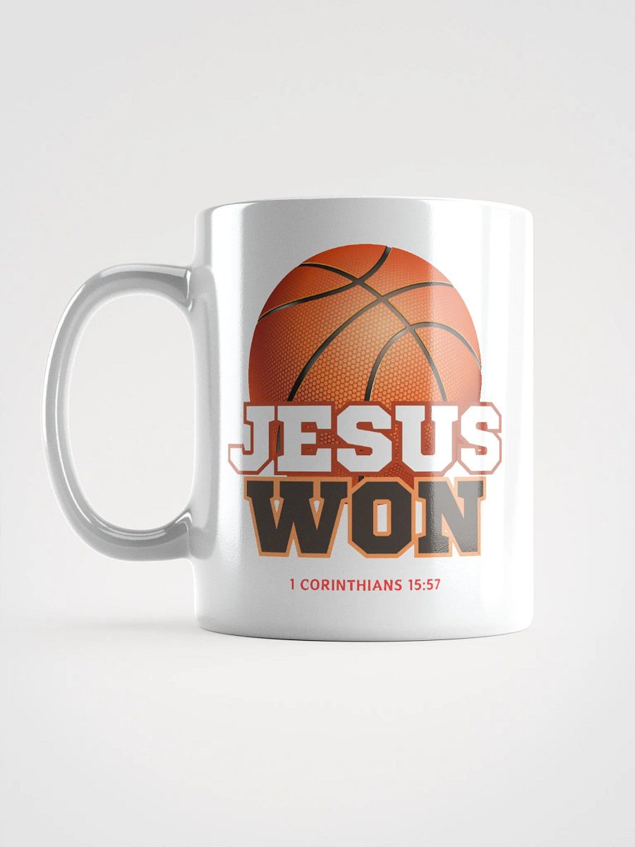 Jesus Won Mug, Christian Mug, Bible Verse Mug. product image (6)