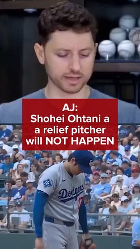 Could Ohtani relief pitch in THIS postseason?