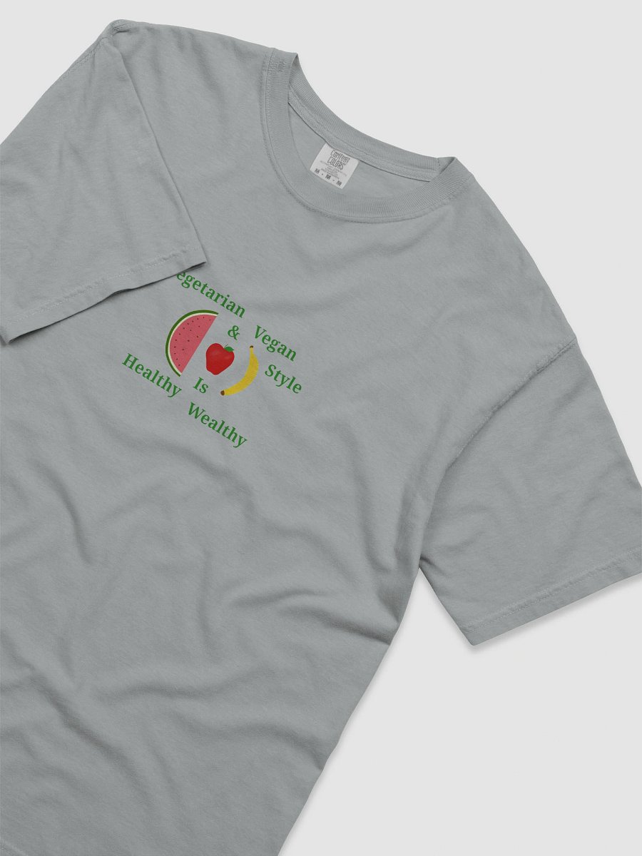 Healthy & Wealthy Vegan T-Shirt product image (5)