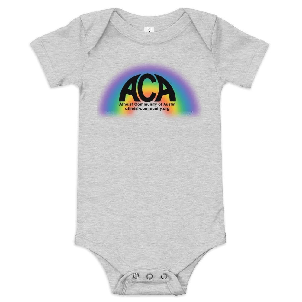The Atheist Community of Austin Rainbow Onesie product image (2)