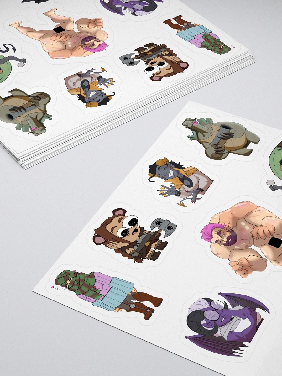Maelhaven Doodle Sticker Pack #1 product image (4)