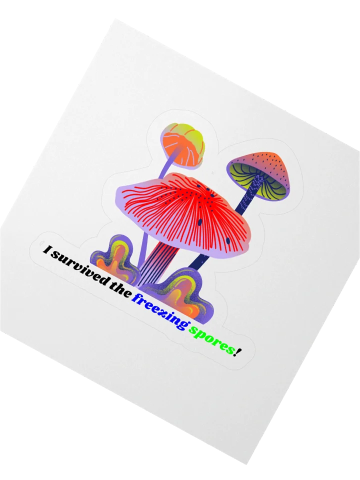 Freezing Spores Survivor Stickers product image (6)