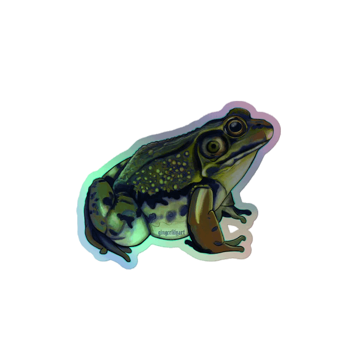 bullfrog sticker product image (2)