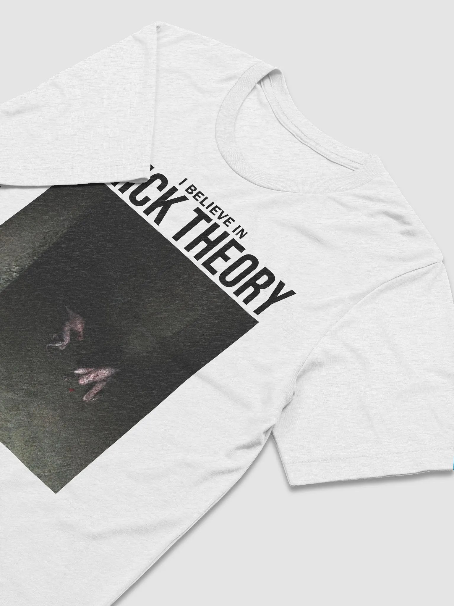 TRICK THEORY T-SHIRT [WHITE FLECKED] product image (3)
