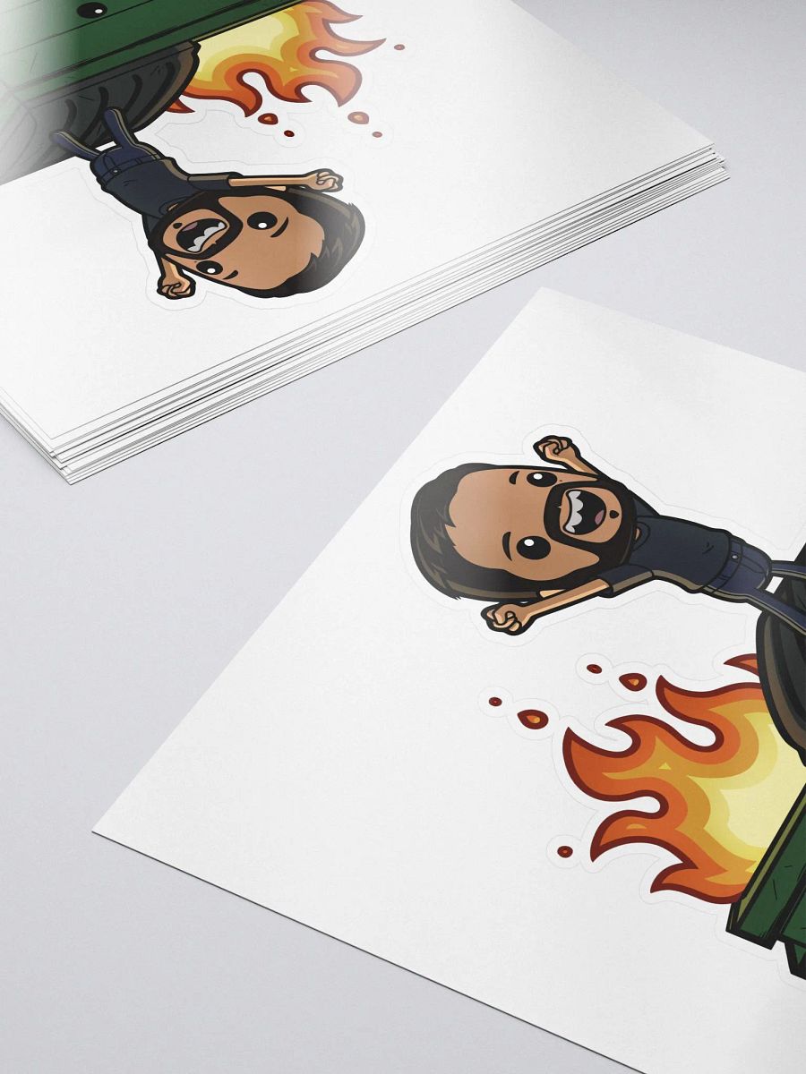 Echo Dumpster Fire Sticker product image (5)