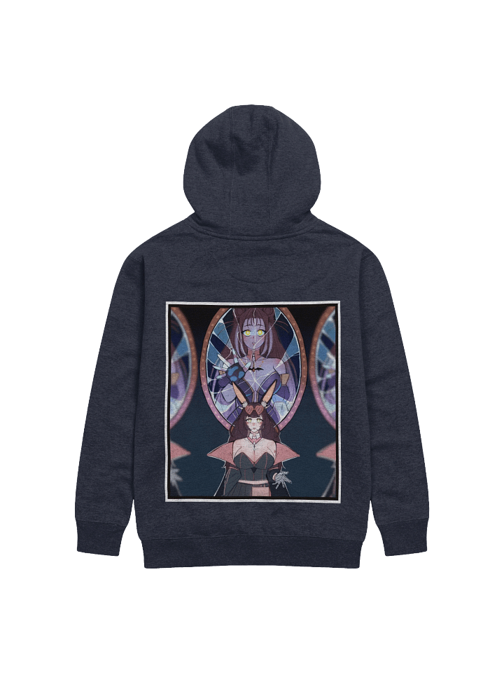 ~Blue~ Broken Looking Glass Art Hoodie product image (5)