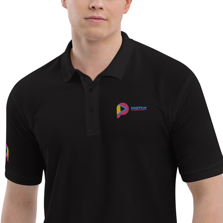 PODTV.tv Embroidered Polo Shirt product image (8)