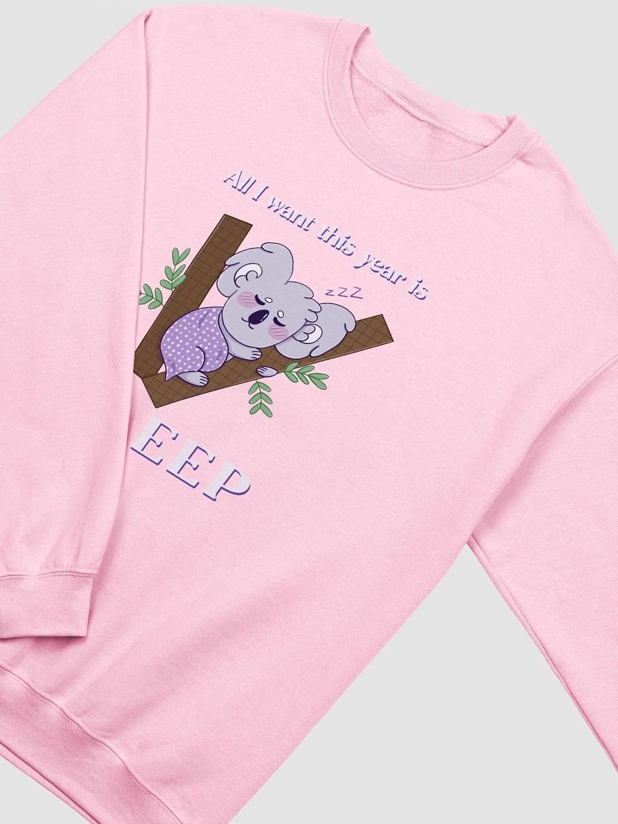 I Want Sleep Unisex Crewneck product image (4)