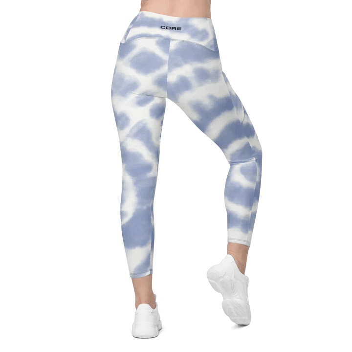 Circle tie dye Pocket Legging product image (1)