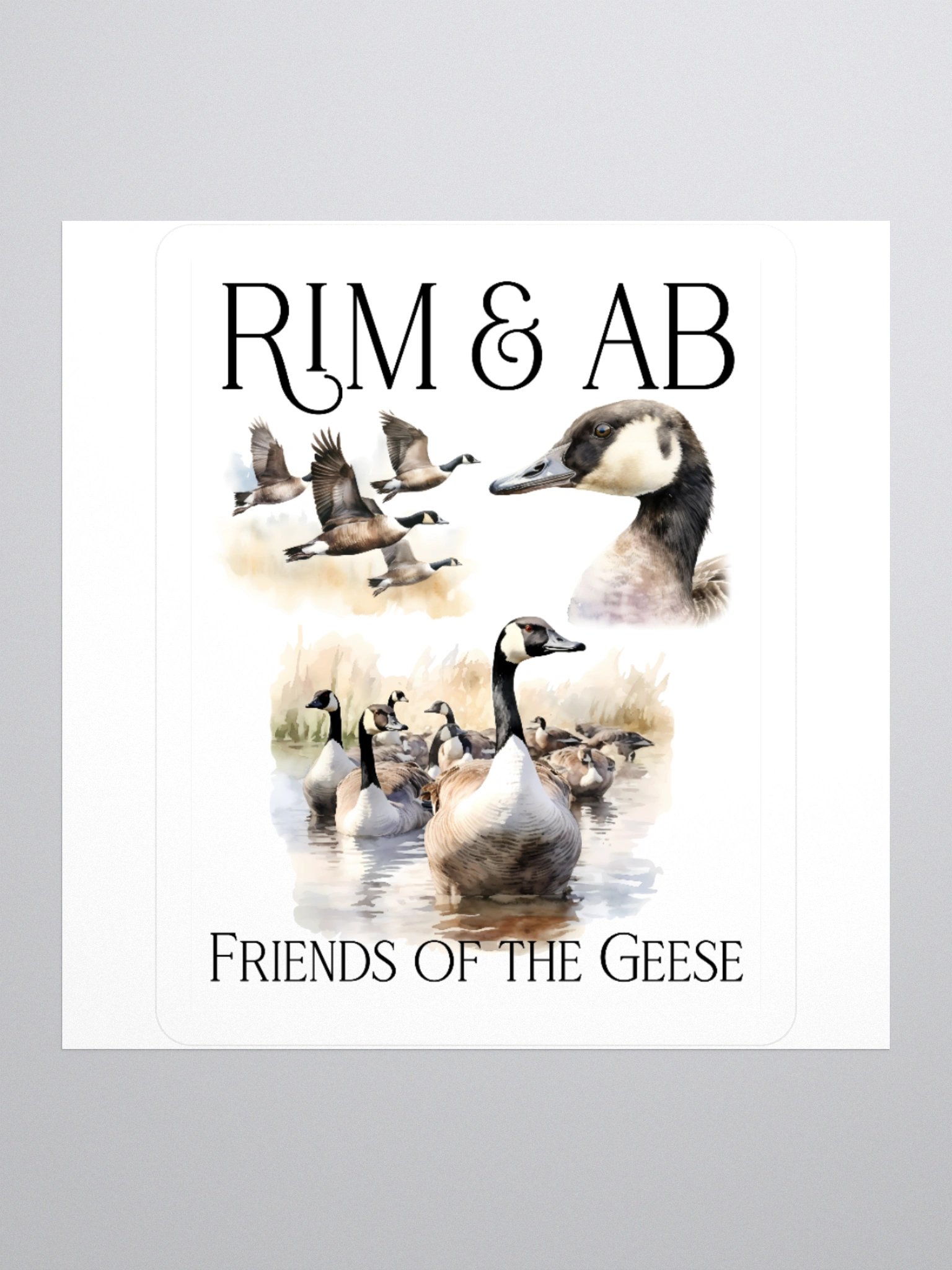 Friends of the Geese Sticker product image (2)