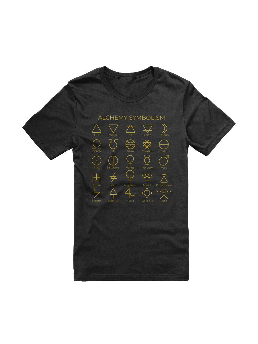 Alchemy Symbols T-shirt product image (5)