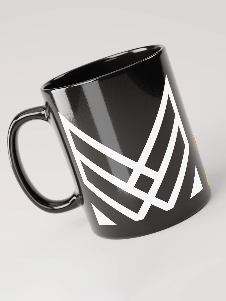 Black Glossy Mug - Logo Fine product image (2)