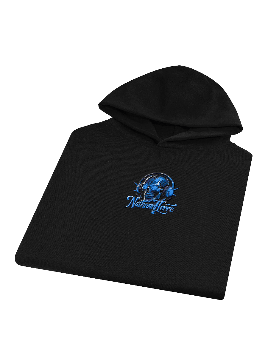Nathan Herre Blue Skull Hoodie product image (3)