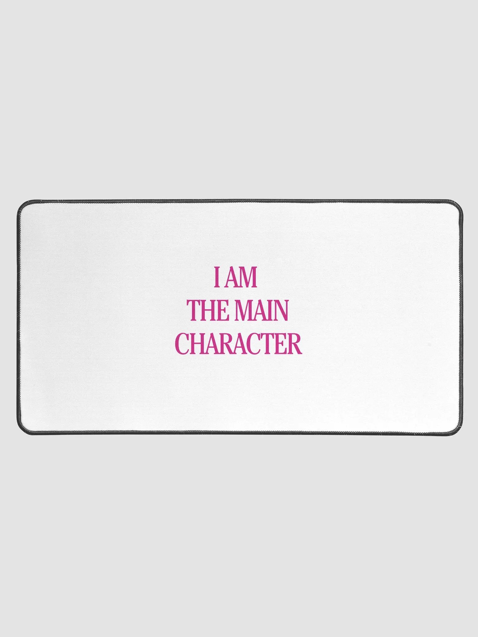 Bold Pink 'Main Character' Desk Mat product image (1)