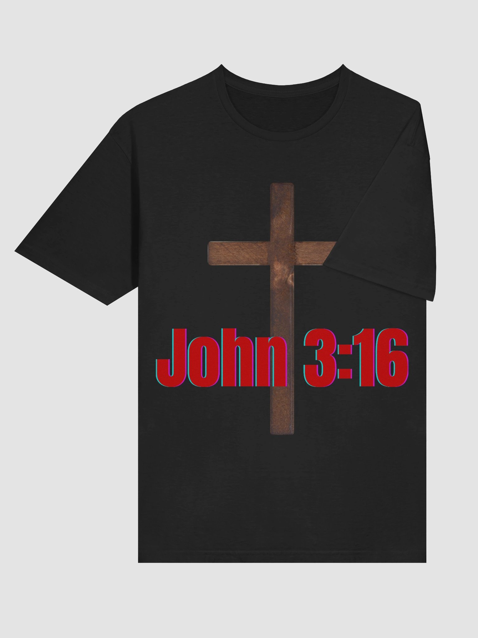 ✝️ John 3:16 Cross Tee – Bold Faith. Eternal Truth. product image (6)