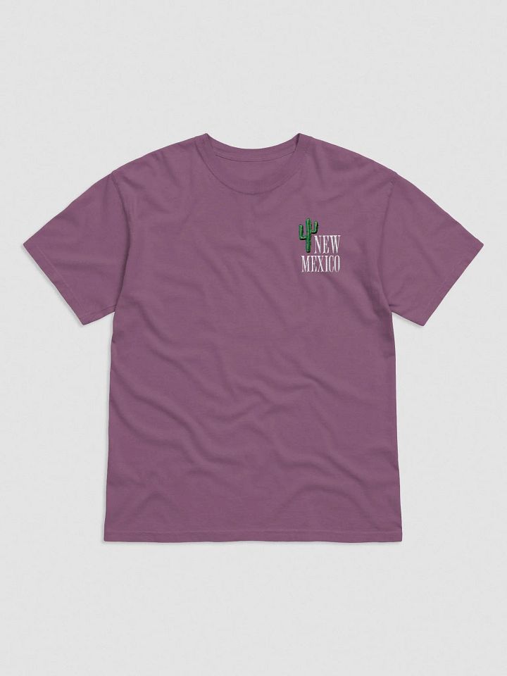 New Mexico Cactus Left Side Embroidery Tee product image (2)