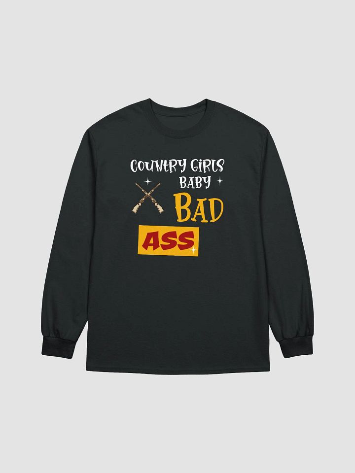 Bad Ass Crossed Rifles Long Sleeve Tee product image (7)