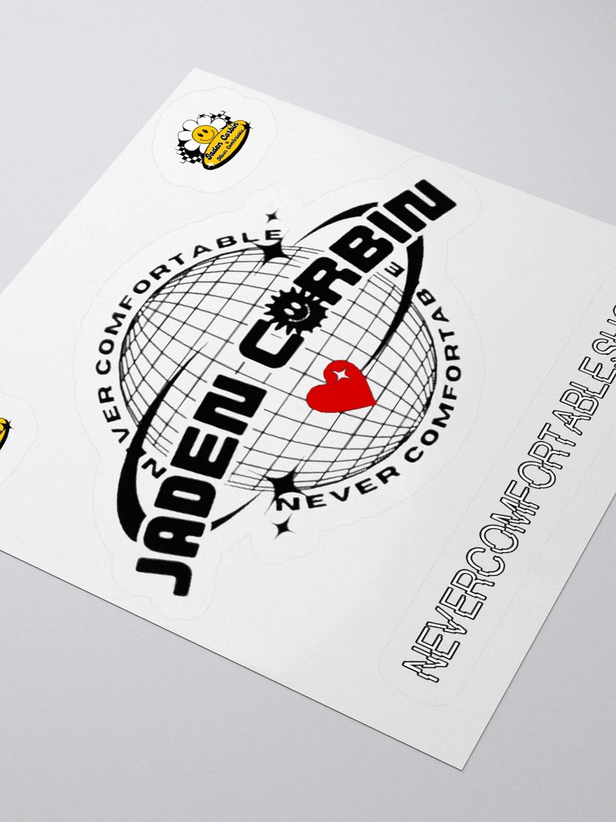 NEVER COMFORTABLE STICKERS - V.1 product image (4)