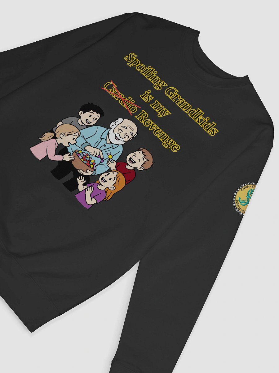 Spoiling Grandkids is my Cardio (Male) Cotton Heritage Premium Sweatshirt product image (6)