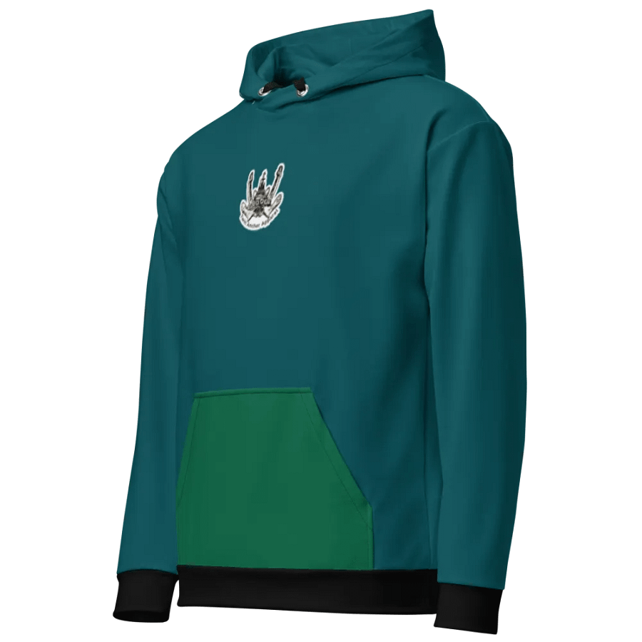 Teal Anchor Hoodie product image (4)