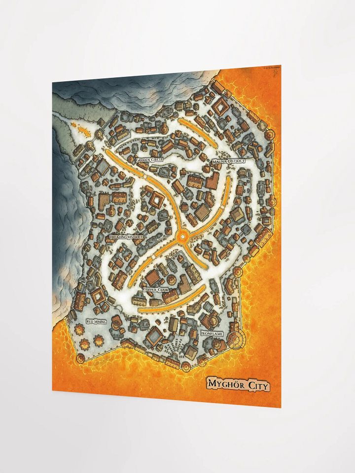 MYGHÖR CITY POSTER 16'' X 20'' product image (2)