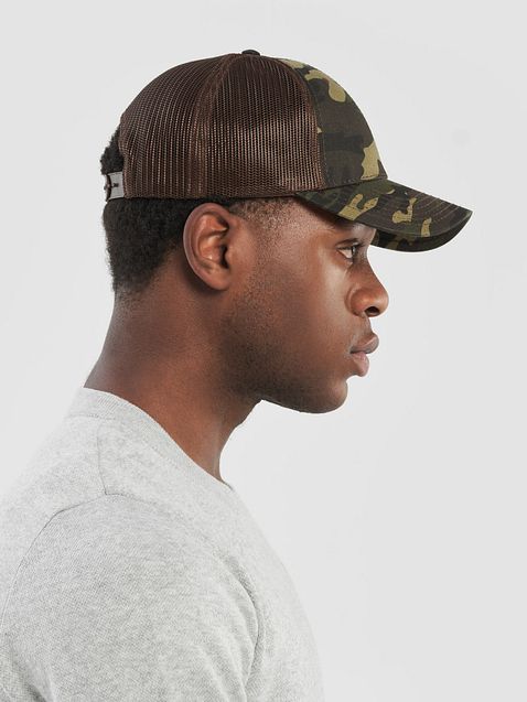 Photo showing Otto Cap Camouflage Trucker Hat