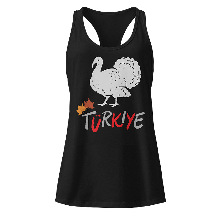 Türkiye Silhouette Racerback Tank product image (1)