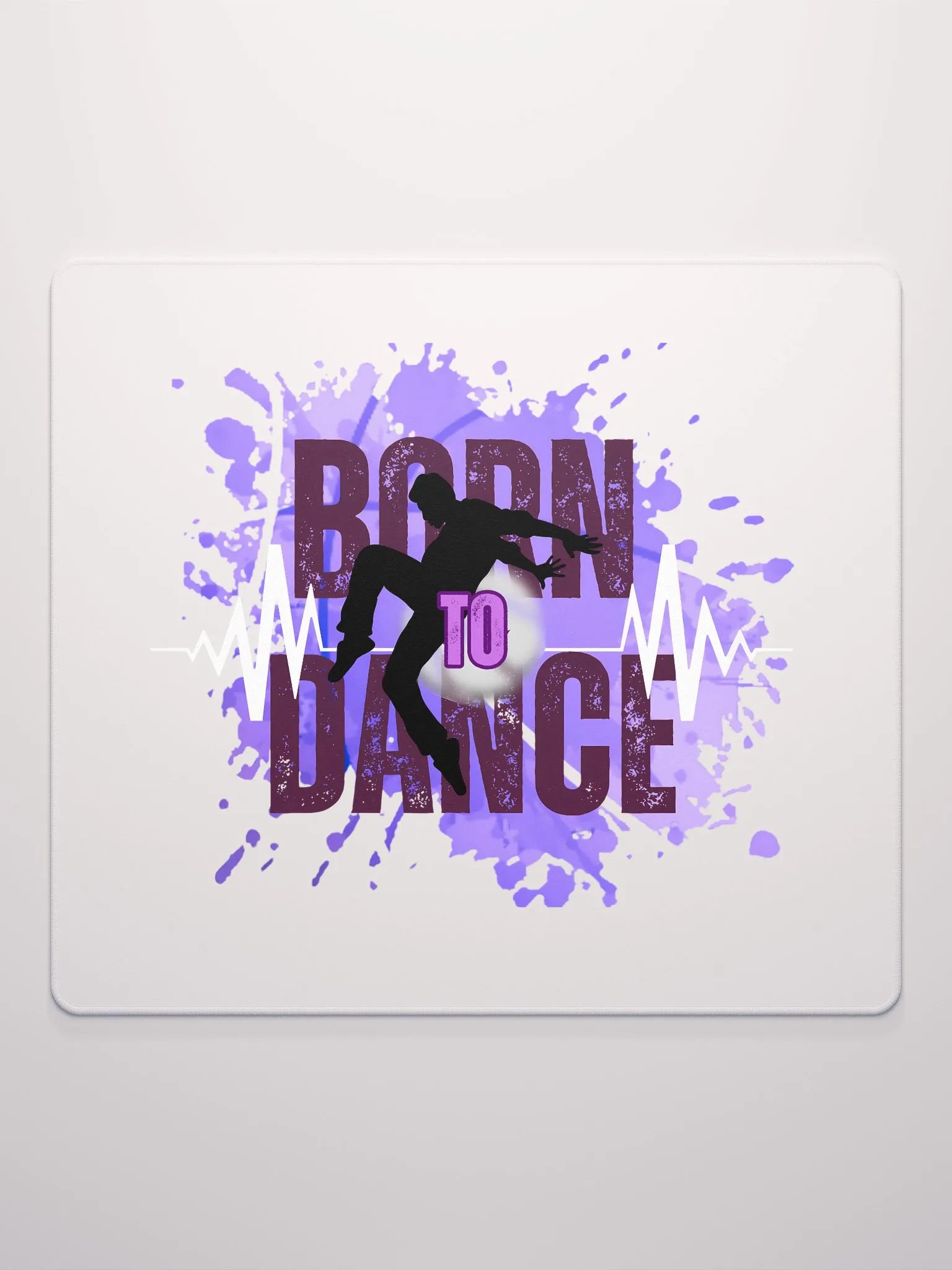 Born to Dance His Silhouette Gaming Mouse Pad product image (3)