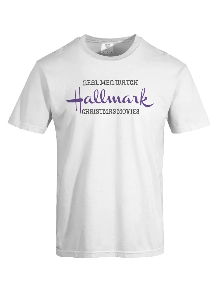 Real Men Watch Hallmark Christmas Movies Tee product image (1)