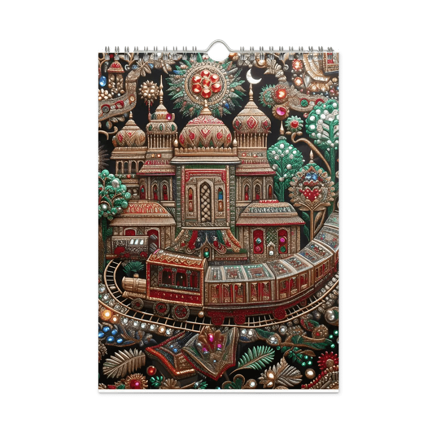 Indian themed calendar product image (4)